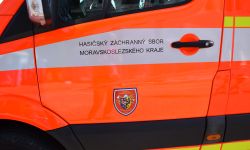oznaczony samochód strażacki z Czech