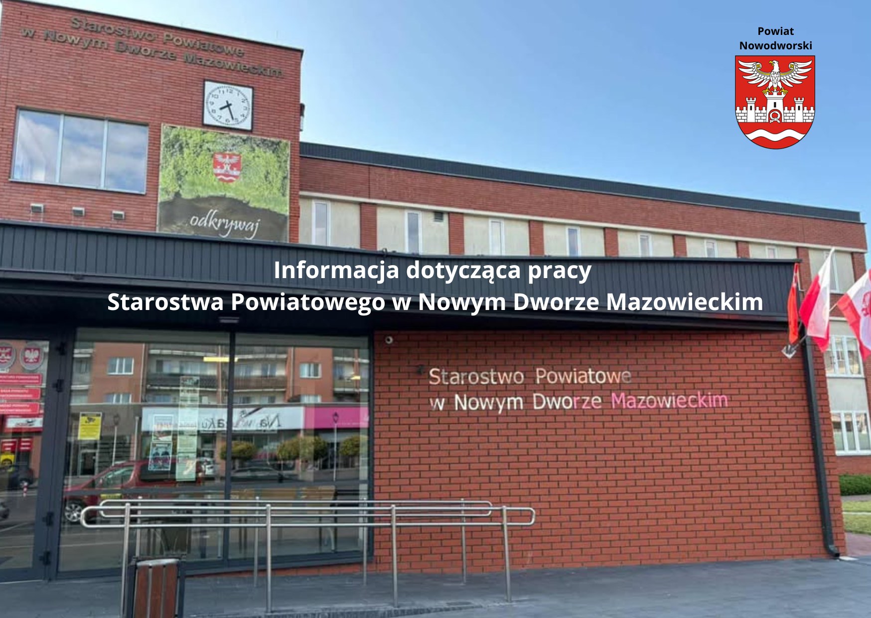 Budynek Starostwa Powiatowego w Nowym Dworze Mazowieckim