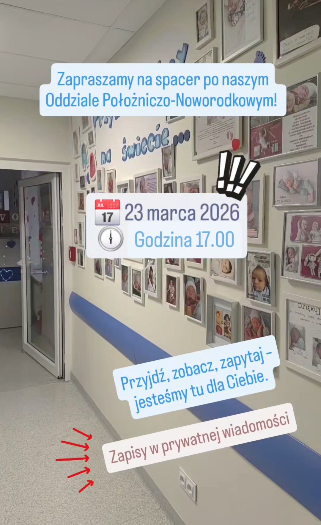 Zapraszamy na spacer po Oddziale Położniczo-Noworodkowym NCM!